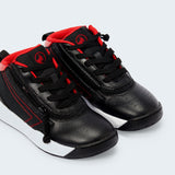 Sport Hoops (Kids) - Black/Red