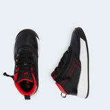 Sport Hoops (Kids) - Black/Red
