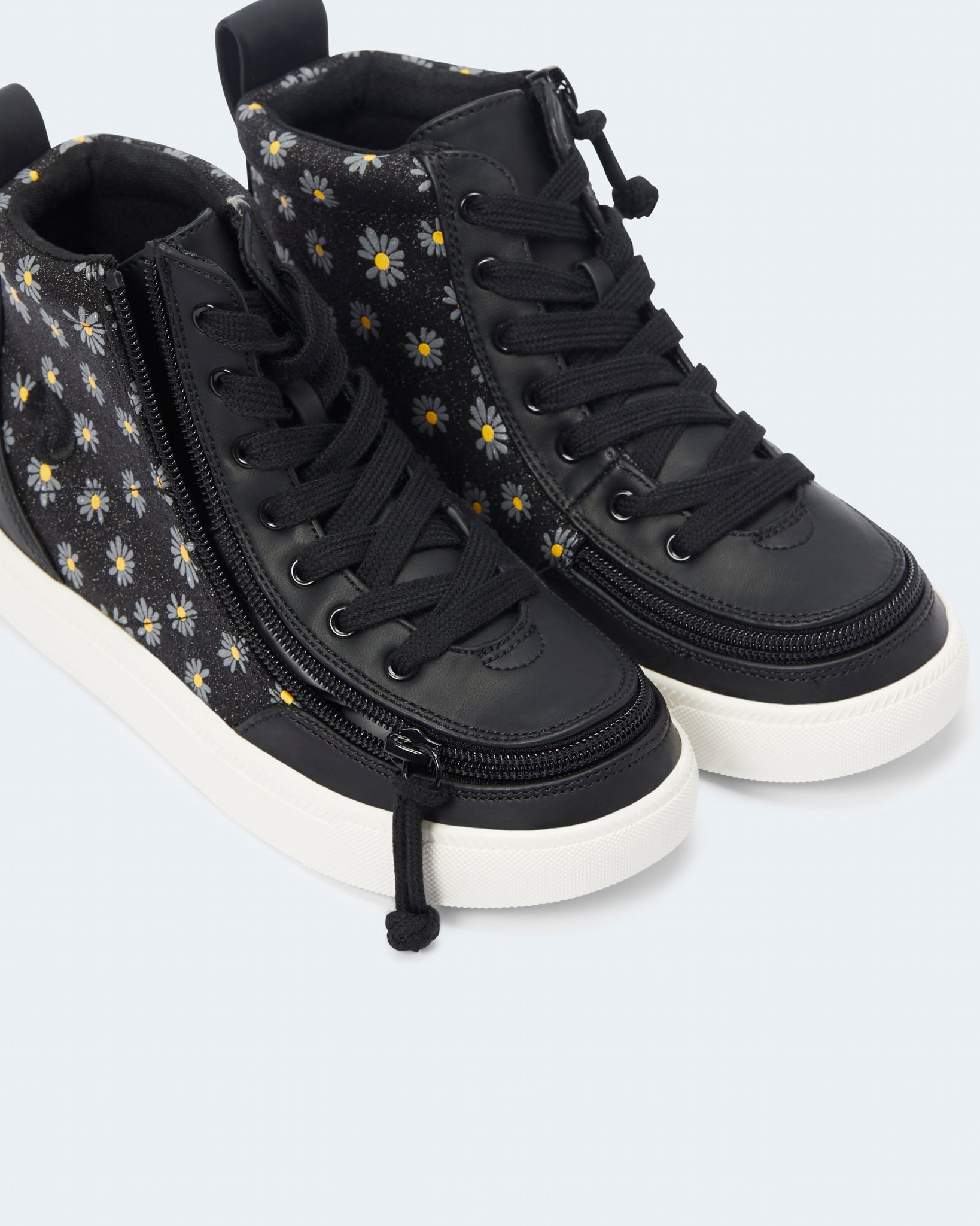 Classic High Top (Toddler) - Black Daisy