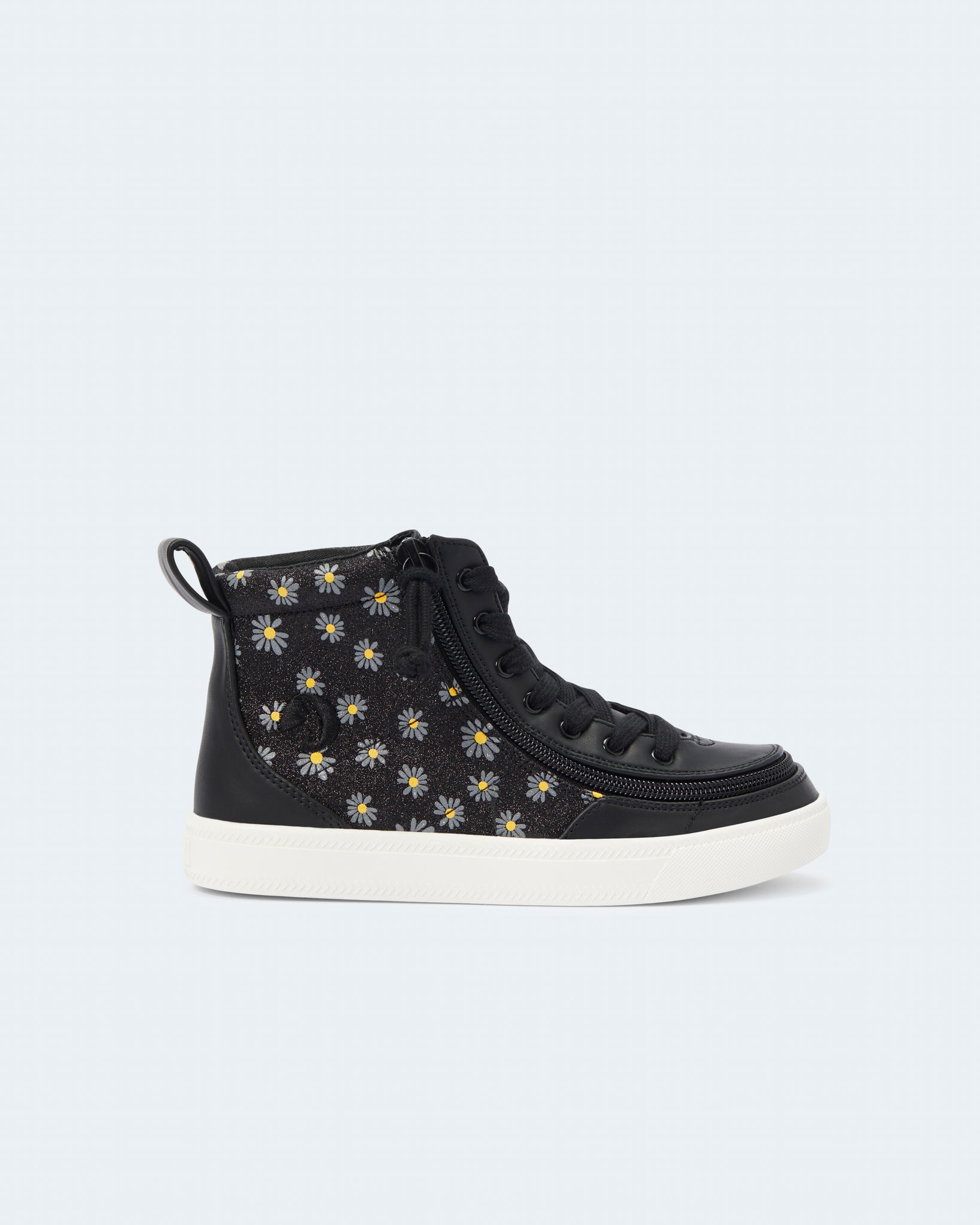 Classic High Top (Toddler) - Black Daisy