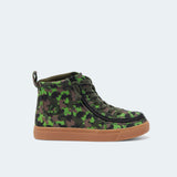 Classic High Top (Kids) - Green Dino
