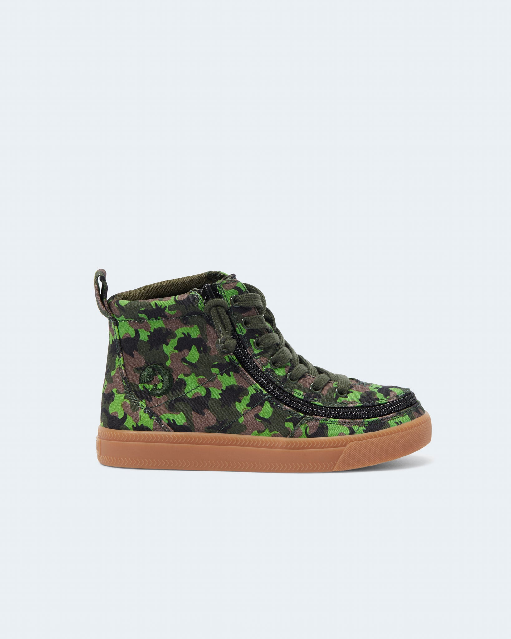 Classic High Top (Toddler) - Green Dino