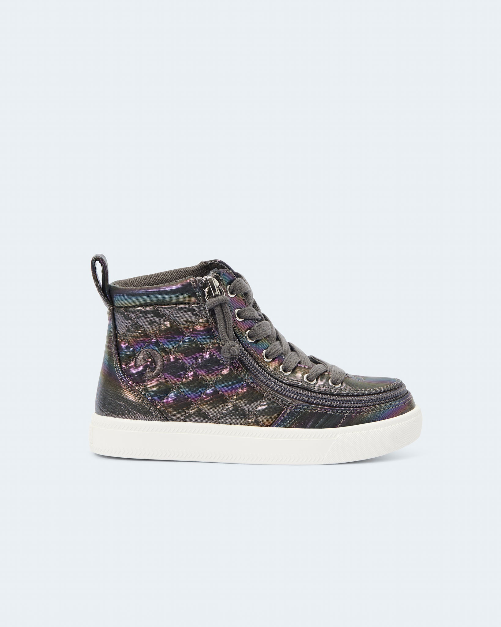 Classic High Top (Toddler) - Graphite Rainbow Quilt