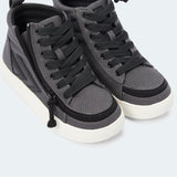 CS High Top (Kids) - Charcoal/Black