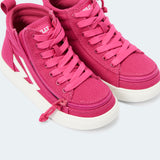 CS High Top (Toddler) - Fuchsia/White