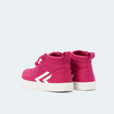 CS High Top (Toddler) - Fuchsia/White