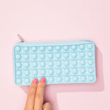 Blue Pop It Pencil Case