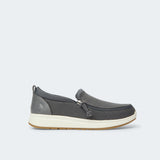 Comfort Moc Sneaker (Women) - Charcoal