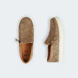 Perf Low Rise (Women) - Taupe
