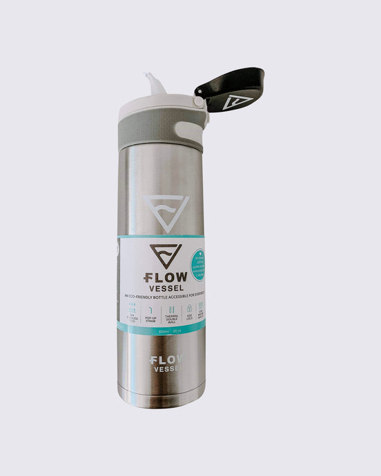 Flow Vessel: Original - Platinum Silver