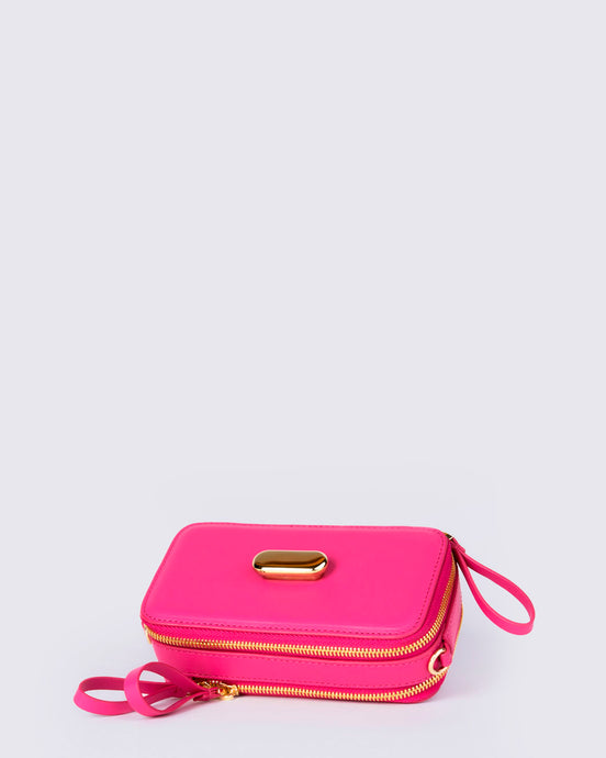 FFORA Essentials Bag - Hot Pink with Champagne