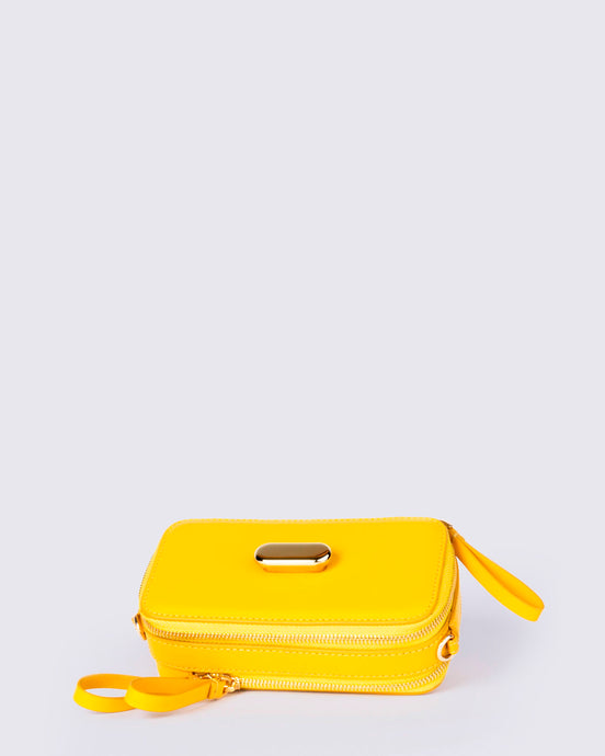 FFORA Essentials Bag - Yellow with Champagne