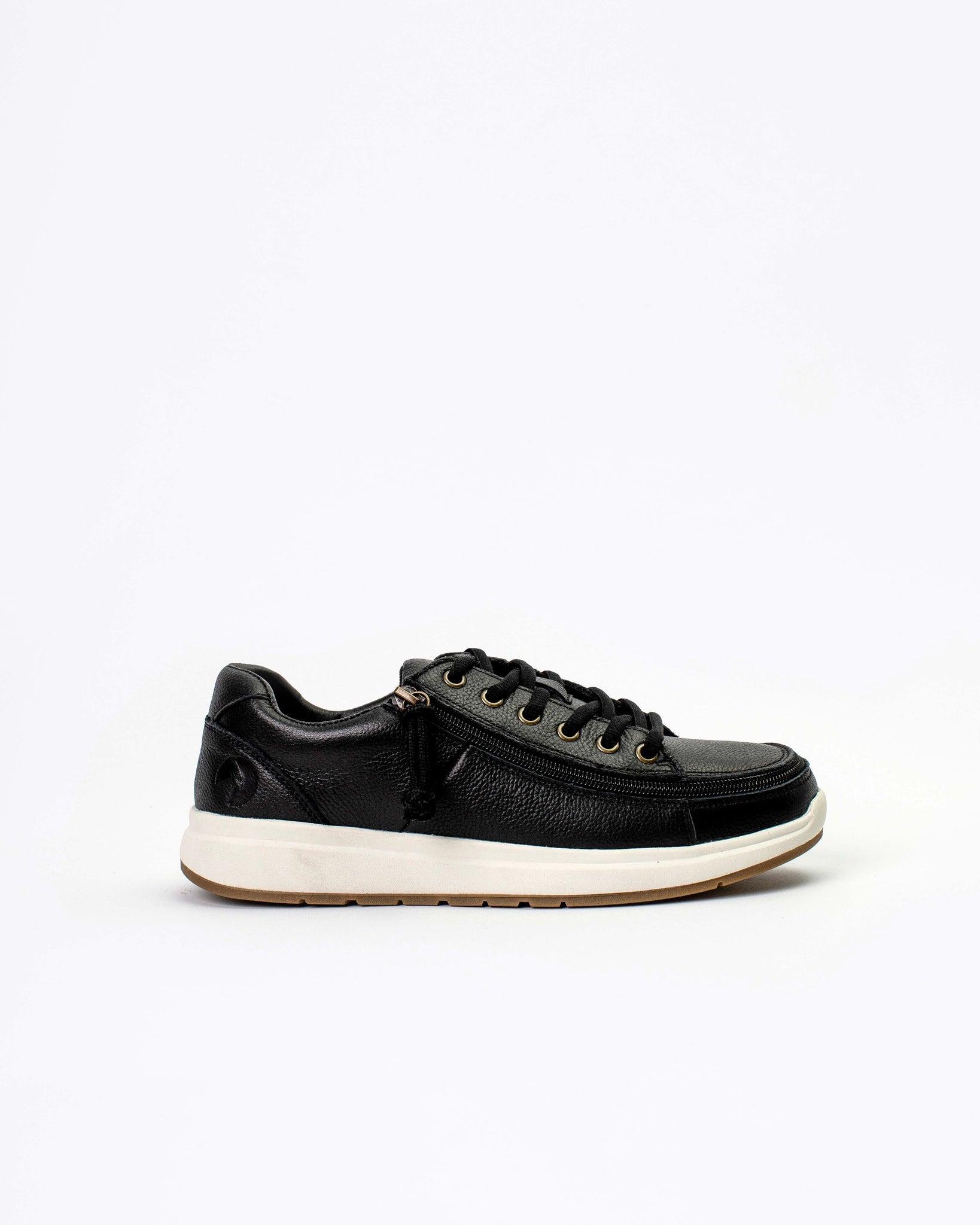 Comfort Sneaker (Men) - Black Faux Leather