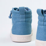 CS High Top (Kids) - Denim/White