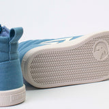CS High Top (Kids) - Denim/White