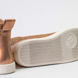 Classic High Top (Kids) - Rose Gold Daisy