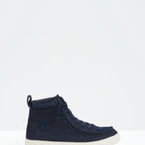 Classic High Top (Kids) - Denim Glitter