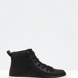 Classic High Top (Women) - Black Shine