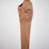 Seated Chino Elastic Waist (Mens) - Khaki