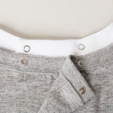 Short Sleeve Open Back Tee (Women) - Grey
