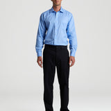 MagnaClick Regular Fit Dress Shirt (Mens) - Blue
