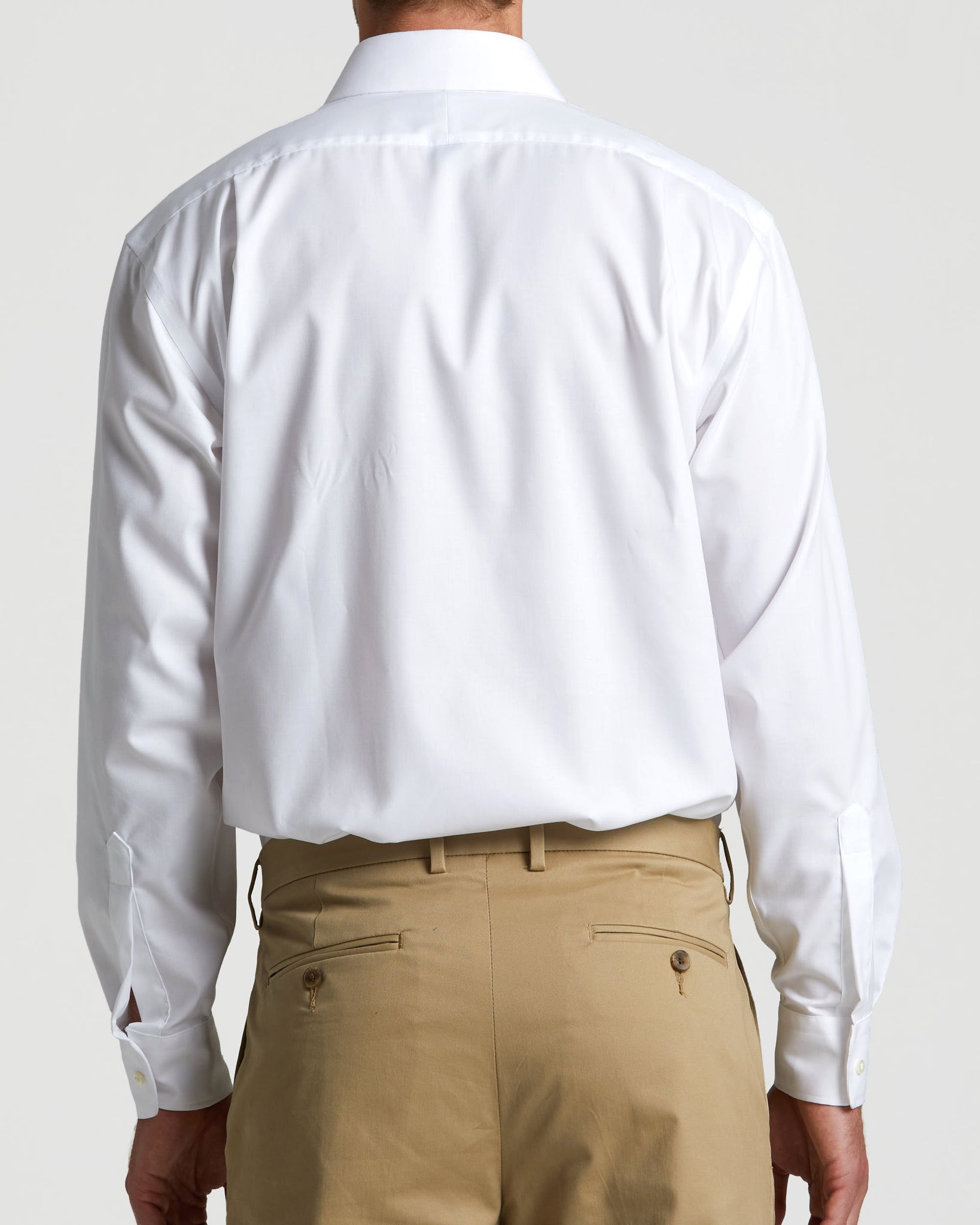 MagnaClick Regular Fit Dress Shirt (Mens) - White
