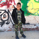 Freestyle Long Sleeve - Green Camo
