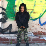Fuzzy Hoodie - Black