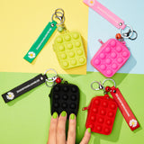 Bright Coin Purse Pop It With Keyring