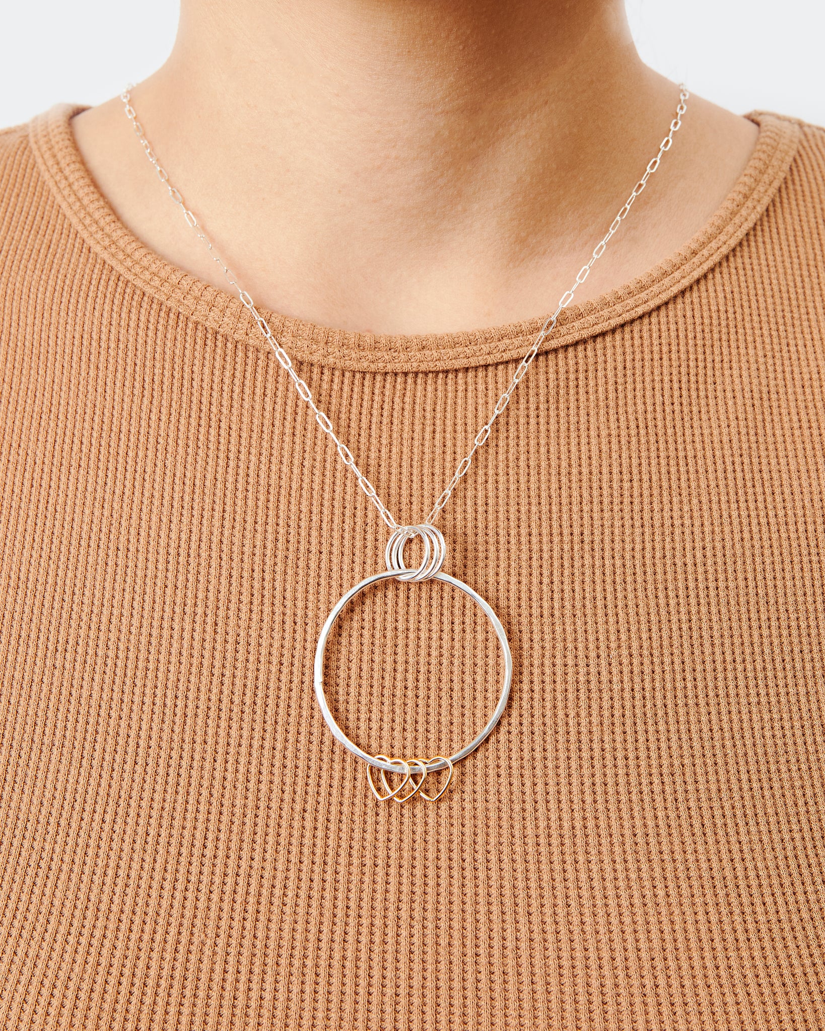 Willa Heart Charm - Fidget Necklace