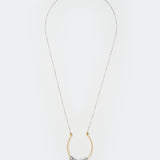 Beni Mixed Metal - Fidget Necklace