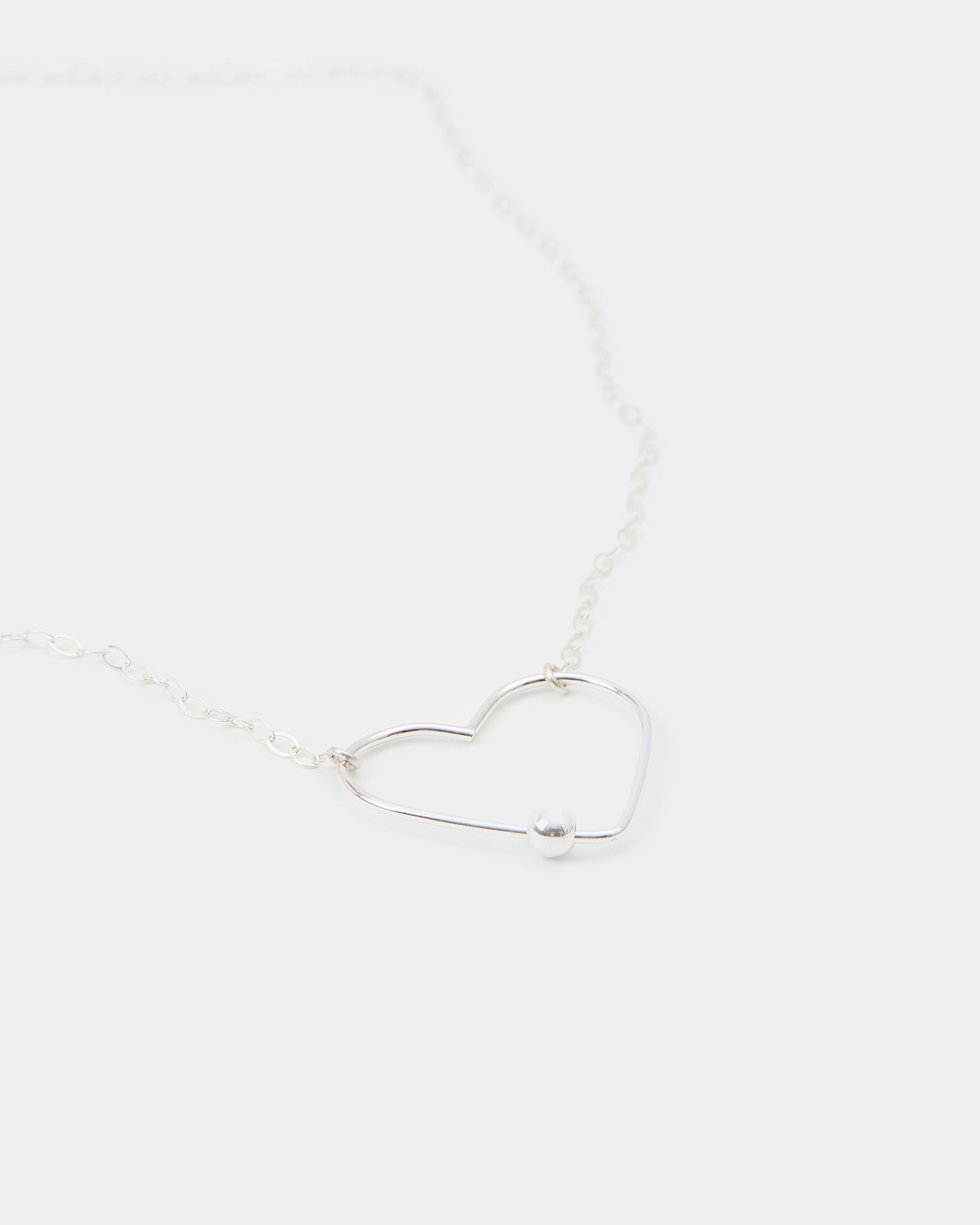 Simple Heart - Fidget Necklace