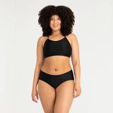 Seamfree Boyleg Moderate/ Heavy - Black
