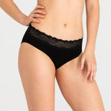 Sensual Hi Waist Bikini Light/Moderate - Black