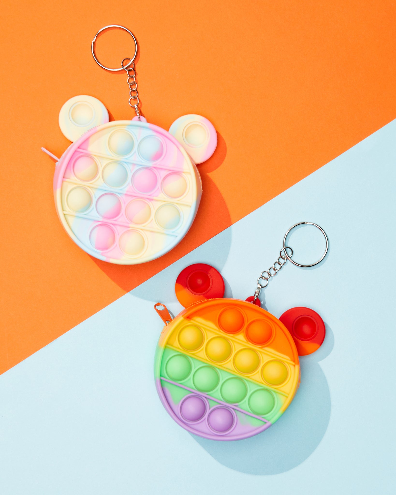 Mickey Coin Purse Pop It With Keyring