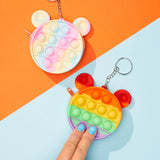 Mickey Coin Purse Pop It With Keyring