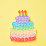 Rainbow Cake Pop It