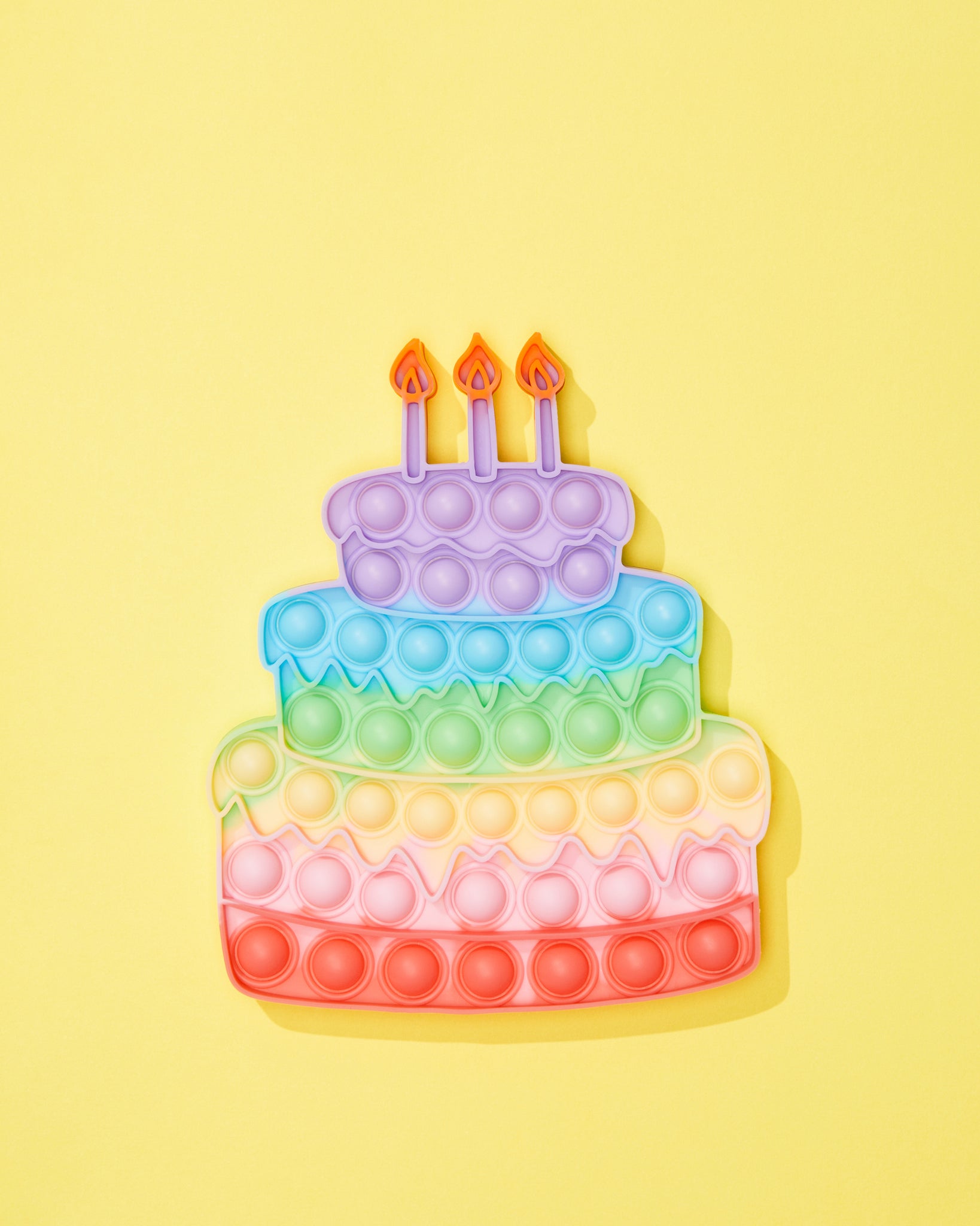 Rainbow Cake Pop It