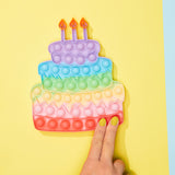 Rainbow Cake Pop It
