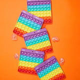 Purple Rainbow Calendar Pop It