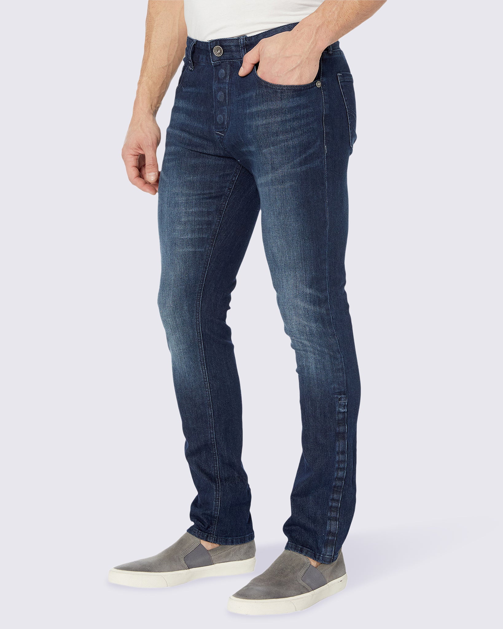 Adaptive Slim Straight Jean (Mens) - Vouvant Dark