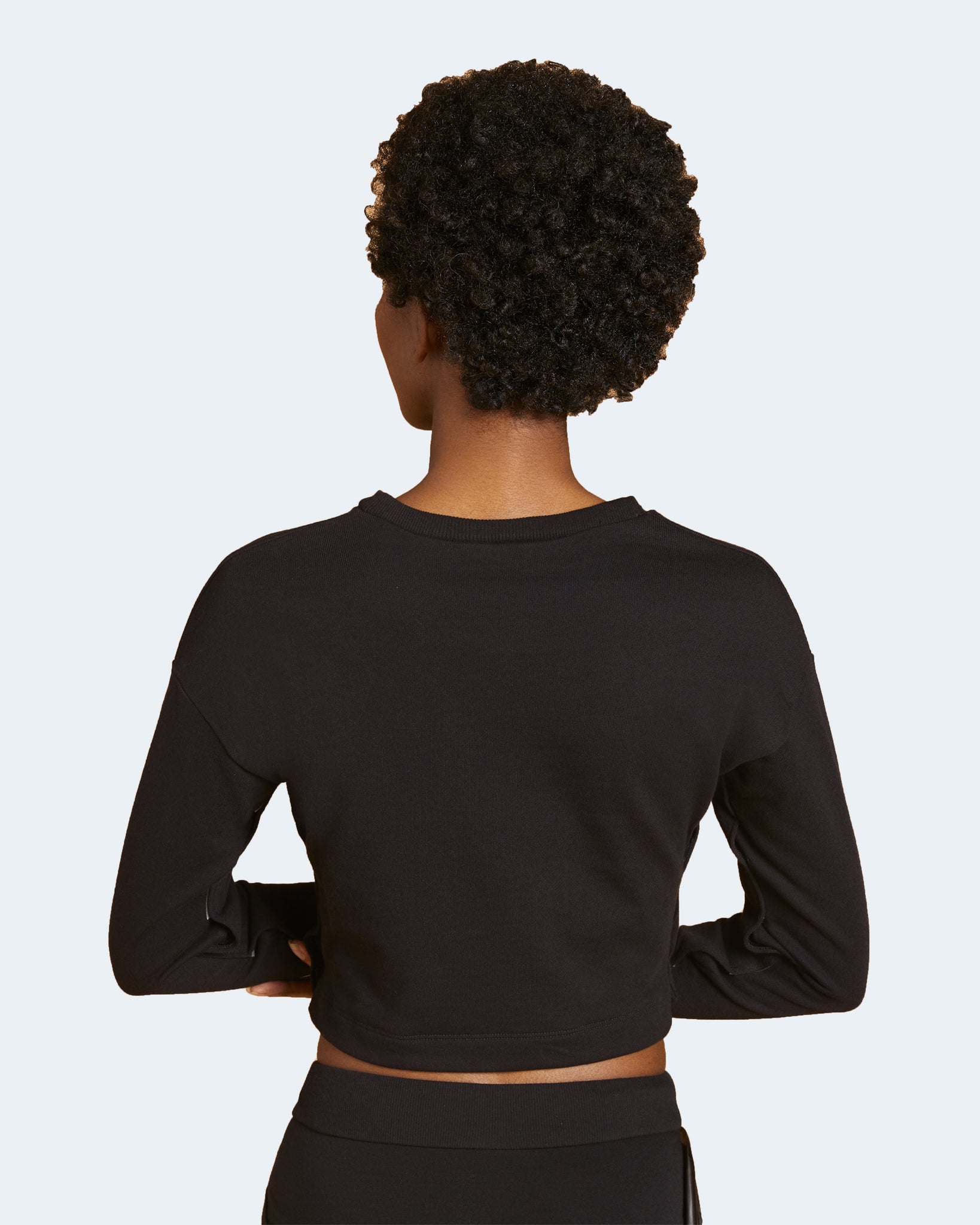 Adaptive Long Sleeve Lounge Shirt - Black