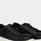 Comfort Sneaker (Men) - Black Faux Leather