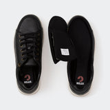 Comfort Sneaker (Men) - Black Faux Leather