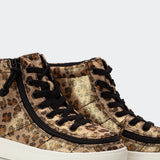 Classic High Top (Kids) - Leopard Shimmer