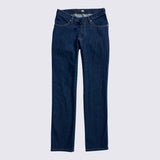 Seated Gamechanger Seamless Elastic Waist Jean (Mens) - Indigo