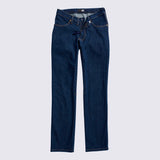 Seated Gamechanger Seamless Elastic Waist Jean (Mens) - Indigo