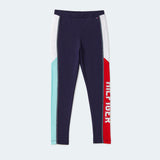 Burset Legging (Girls) - Evening Blue