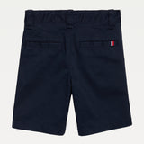 Tommy Flat Front Shorts (Boys) - Navy