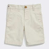 Tommy Flat Front Shorts (Boys) - Khaki